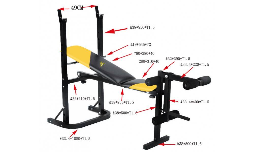 Скамья для жима лежа: преимущества и критерии выбора