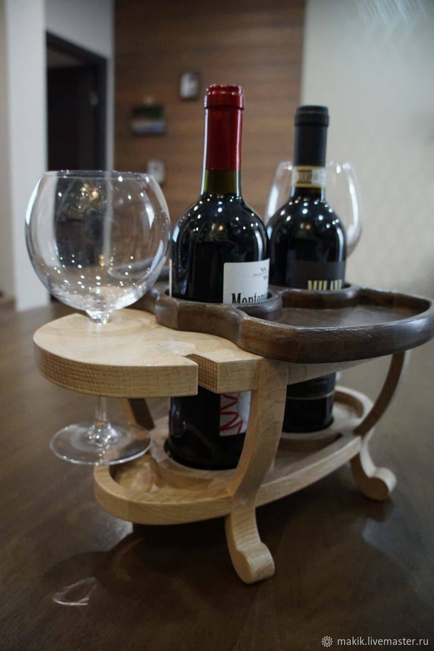 Подставка для вина и ее стильные разновидности для кухни
