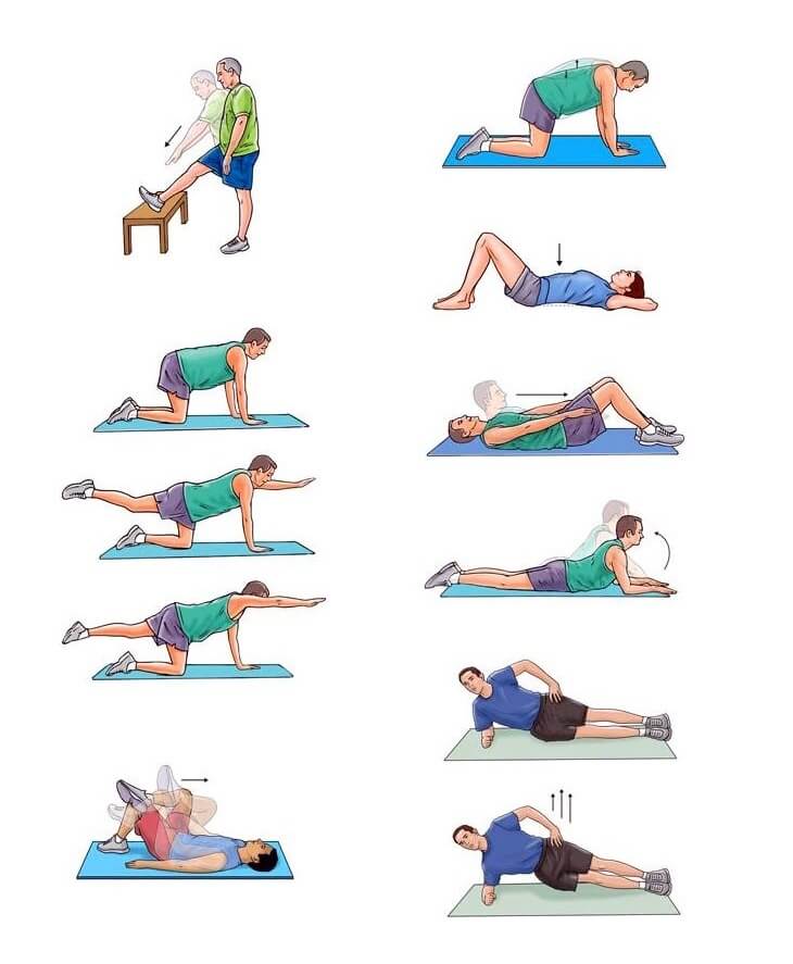 Эффективные упражнения для укрепления мышц спины и поясницы от боли в позвоночнике в домашних условиях