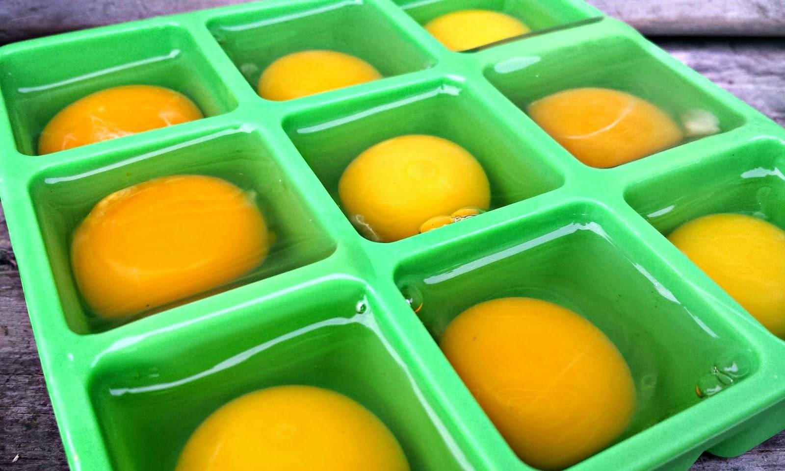 Как заморозить яйца » сусеки