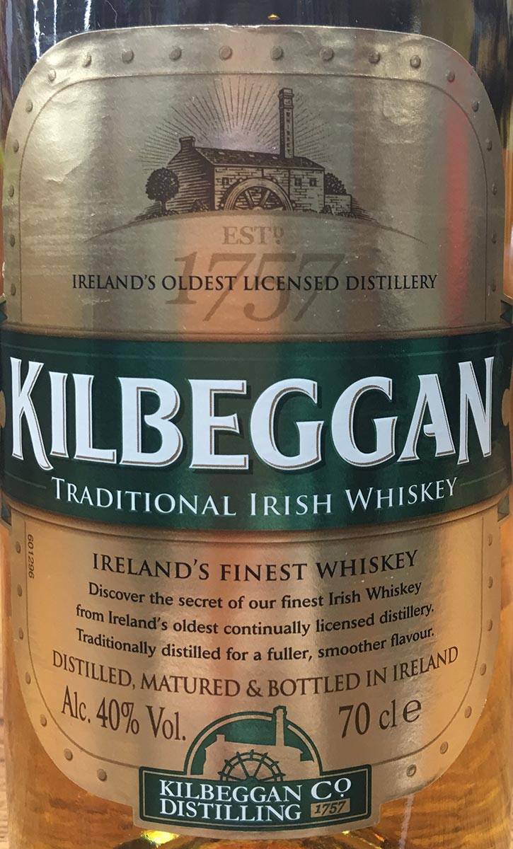 Kilbeggan - виски с многовековой историей
