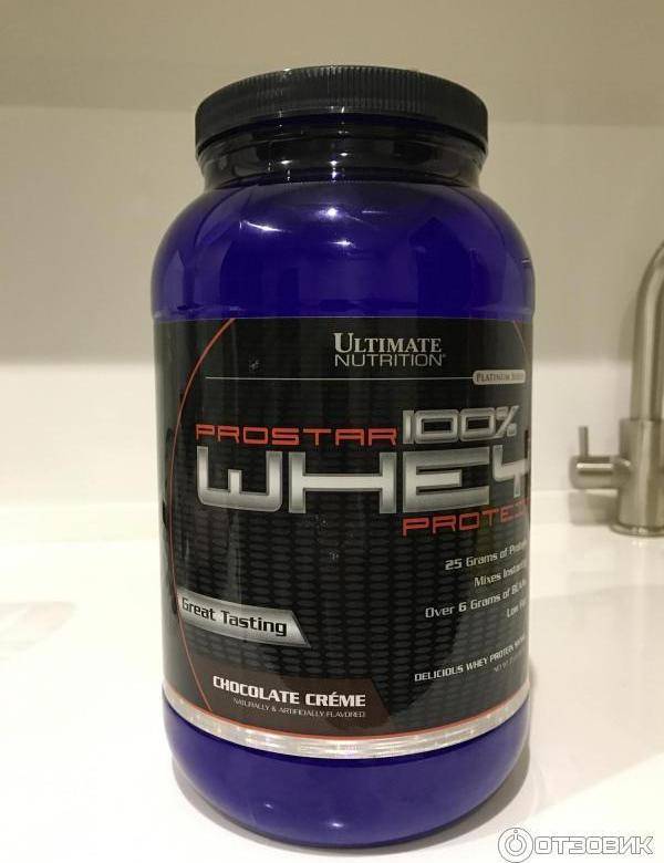 Prostar 100% whey protein от ultimate nutrition: отзывы, состав и как принимать протеин