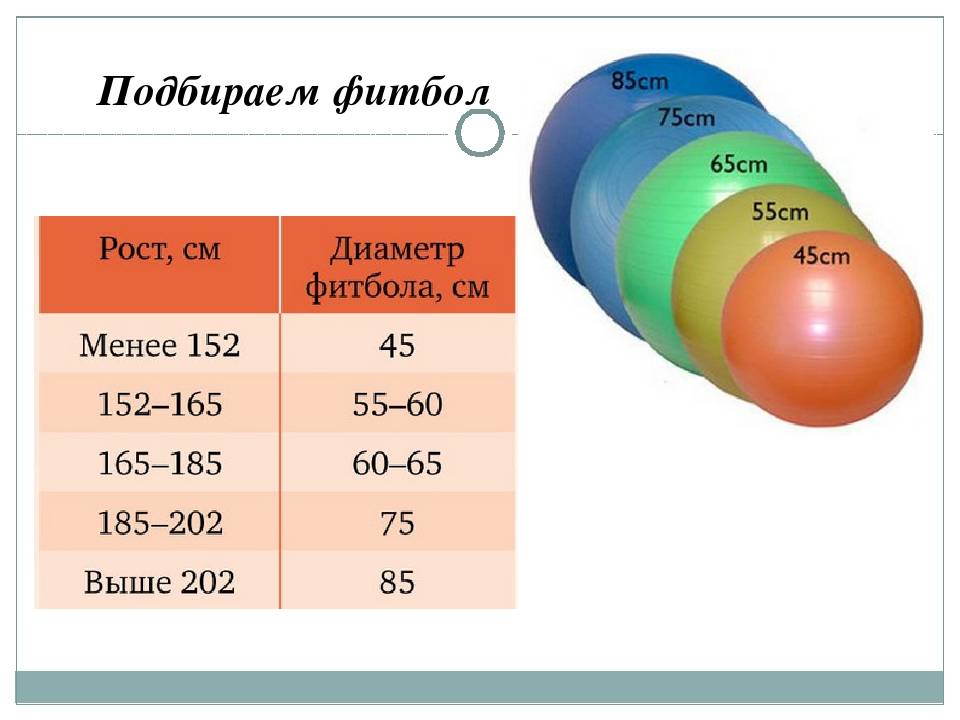 Фитбол: как выбрать гимнастический мяч, виды и размеры мячей для фитнеса