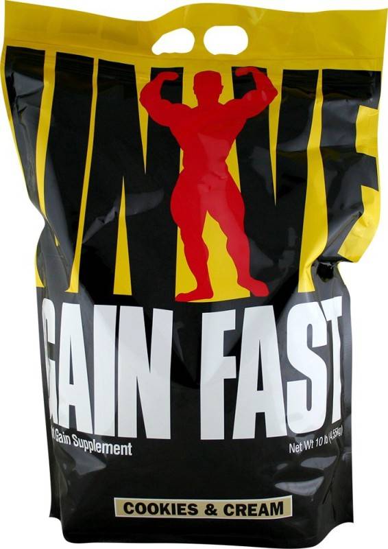 Gain fast 3100 от universal nutrition - спортивное питание на dailyfit